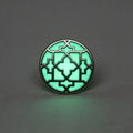 Customize Glowing Metal Badges Custom Gifts Promotions Lapel Pin Enamel Brooch Metal Glow in Dark Pin