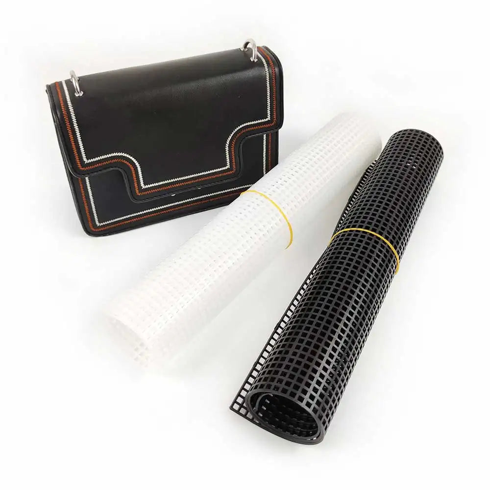 Deepeel RM035 Multi-size Wholesale Handmade Tailoring Grid Slice Plastic Grid Woven Accessories Mesh Cloth Bag Thread Hook Grid