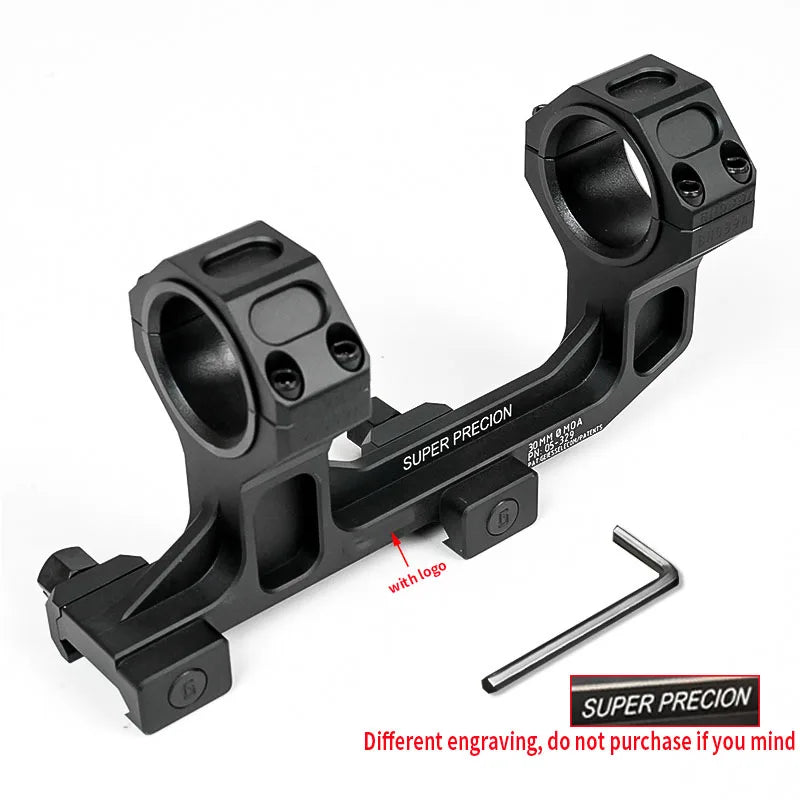 Tactical Metal Scope Mount Base 25.4mm /30mm Tube Rings Optical High-end Model Telescope Optics Scope Mount for 21mm Mount