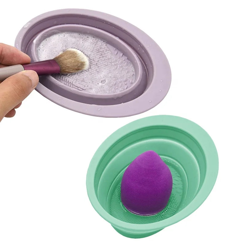 Wholesale Popular Silicone Mask Bowl Set with Makeup Brush Cleaner for Facial Mask Mixing and Application