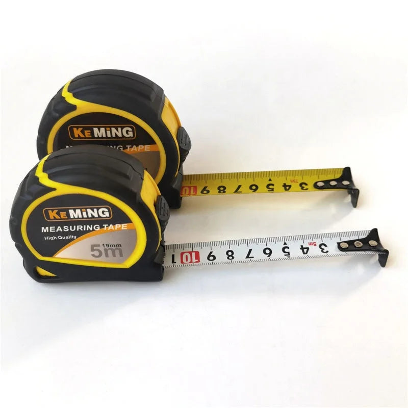 Non-slip High Standout Rubber Handle Steel Measuring Tape for Europe Market with Mid Certificate logo Custom Mini Tape Measure