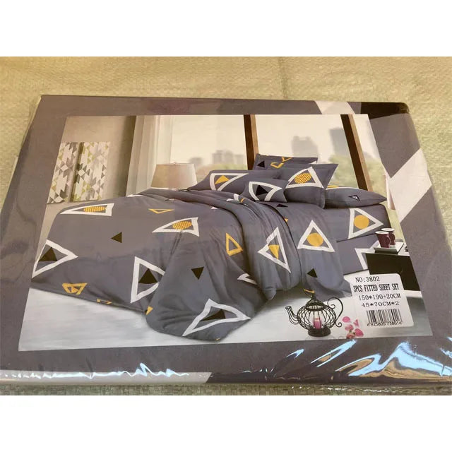 Super Soft Quality Canadian Bedsheet Fully Garterize Bed Sheets Set Bedding