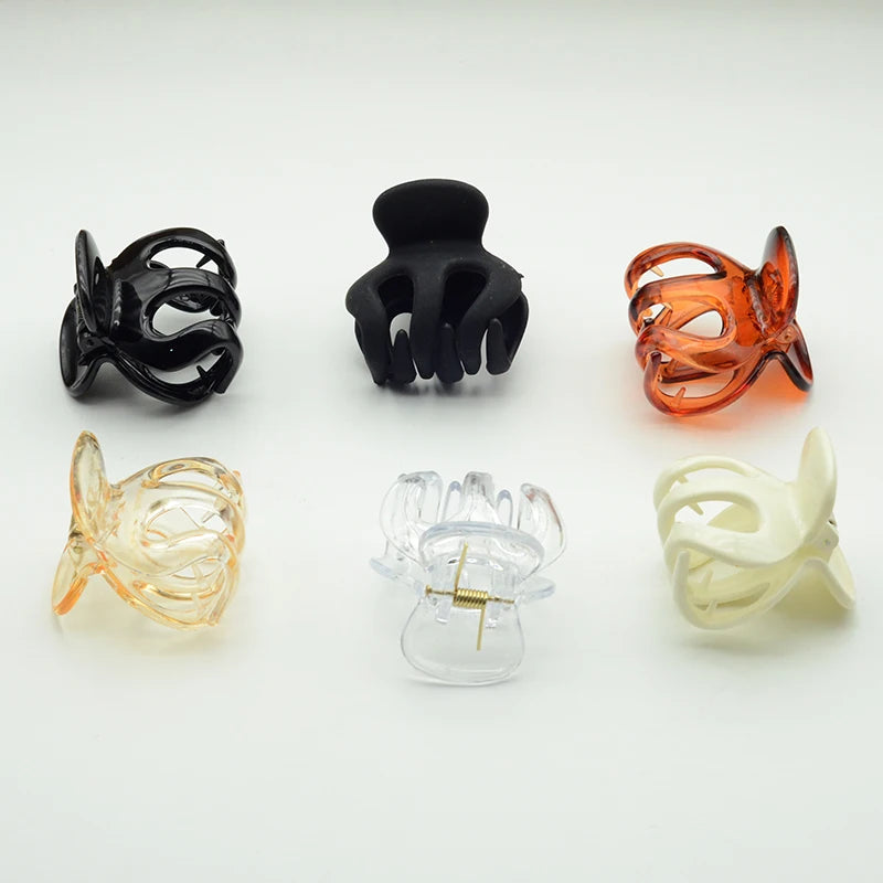 5cm*5.5cm Big Sizes Plastic Hair Claws Clips for Ponytail Holder Plain Jaw Hairpins Clamps for Women