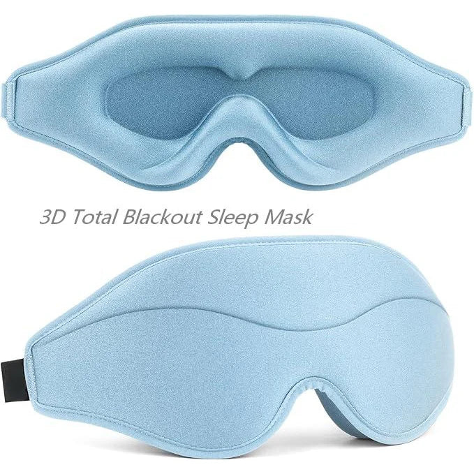 OEM 3D Sleeping Eye Mask MOQ 100 Pcs Silky Soft Skin-Friendly Material Retail & Gift Market