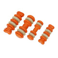 Durable TPR Dog Chew Toys Leak-Proof Unbreakable Teeth Cleaning Funny Style Indoor/Outdoor Use Hiding Food Features Puppy All