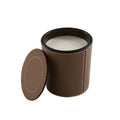 Hot Sale Candle Holders Custom PU Leather Bulk Candlestick Candle Holder for Home Decor
