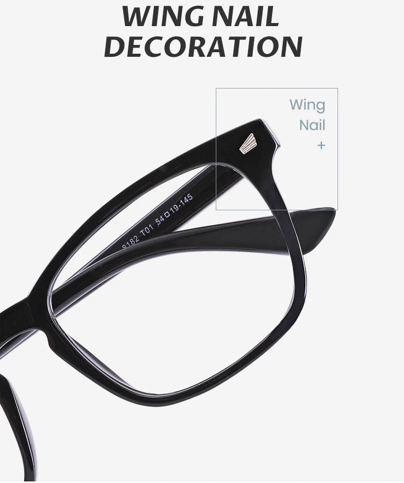 Black Retro Fashion Wholesale Anti-Blue Light Blocker Yiwu Cheap Anti Blue Light Filter Blocking Glasses to Block Blue Light