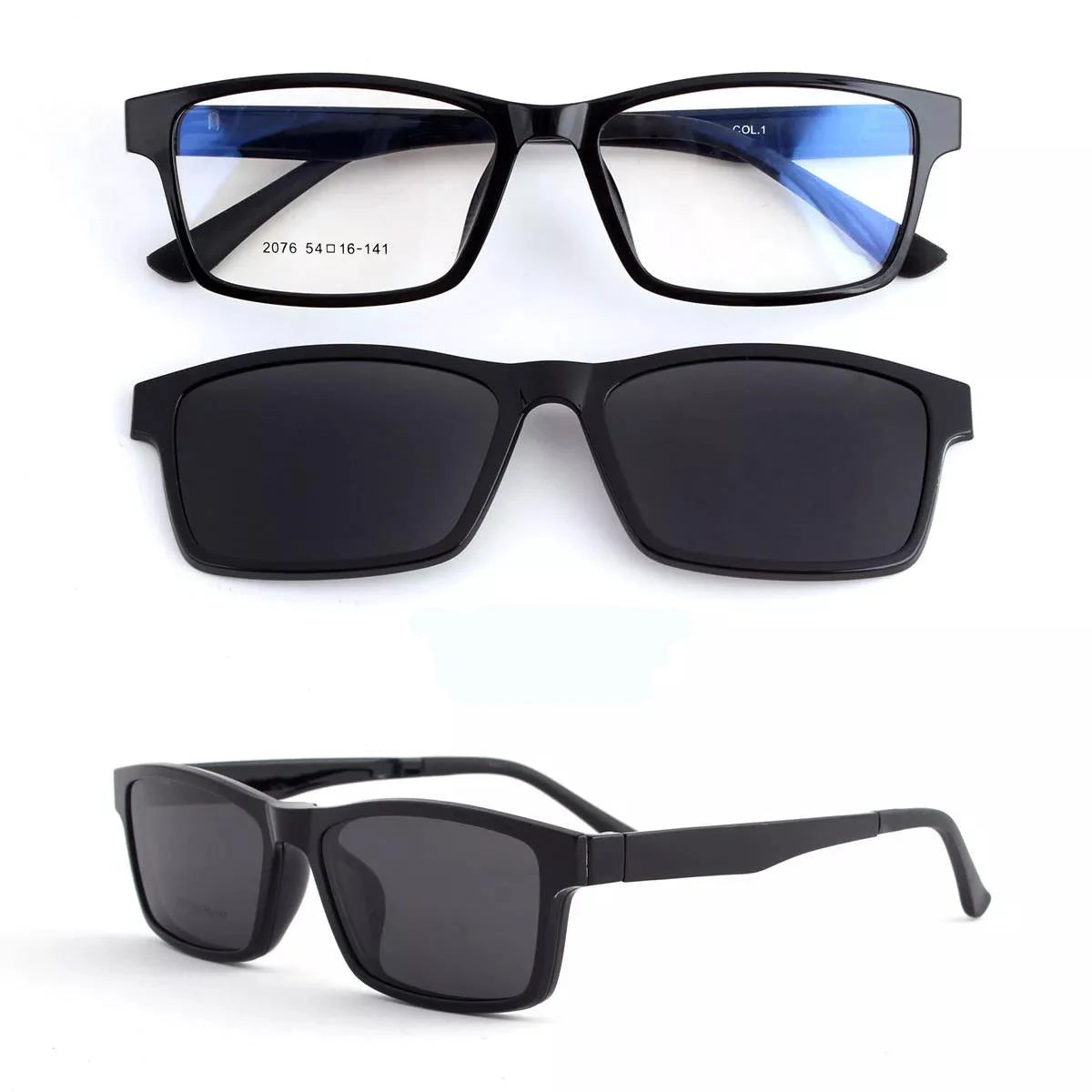 Colorful PC Frame Clip Sunglasses Factory Direct Wholesale Price