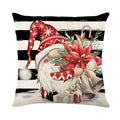Silk Noel Natal Navidad Christmas Decoration Pillow Case 45x45cm Faceless Gnome Cushion Cover Outdoor Home Use Winter Xmas Bags