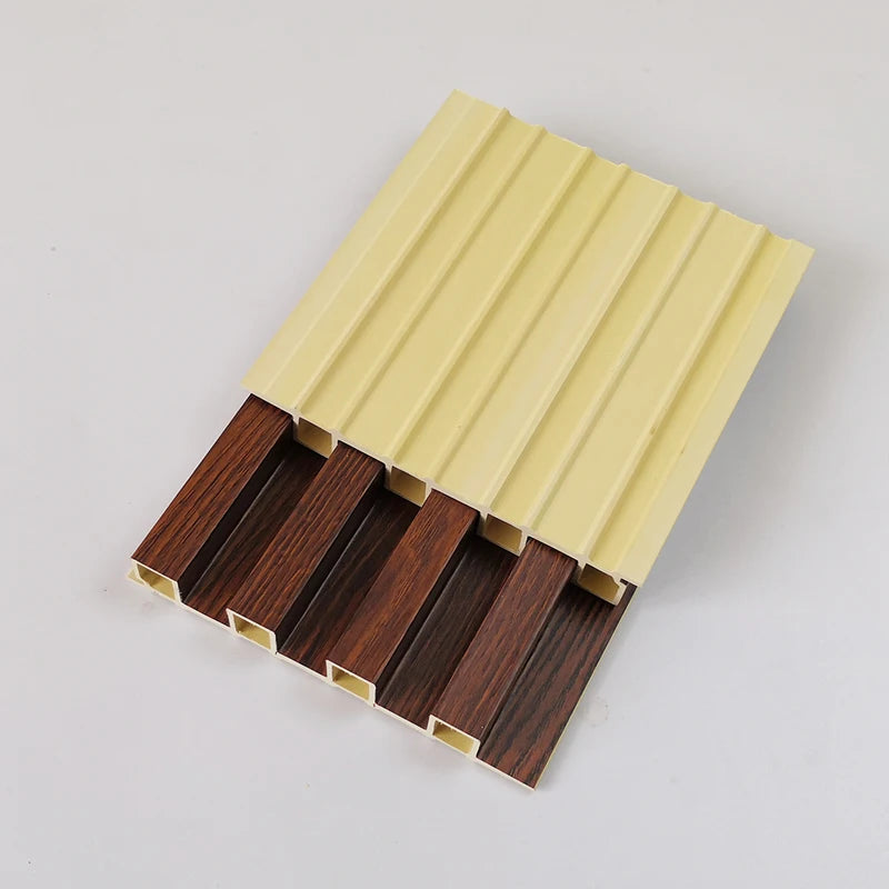 Modern 160*24mm WPC Wall Panel for Hotel & Villa Decoration Interior Waterproof Botanical Design