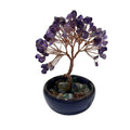 3Inches Height Fengshui Natural Amethyst Crystal Chips Tree Collectible