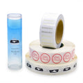 OEM Custom Private High Quality Adhesive Waterproof Durable  Labels Stickers Roll Factory