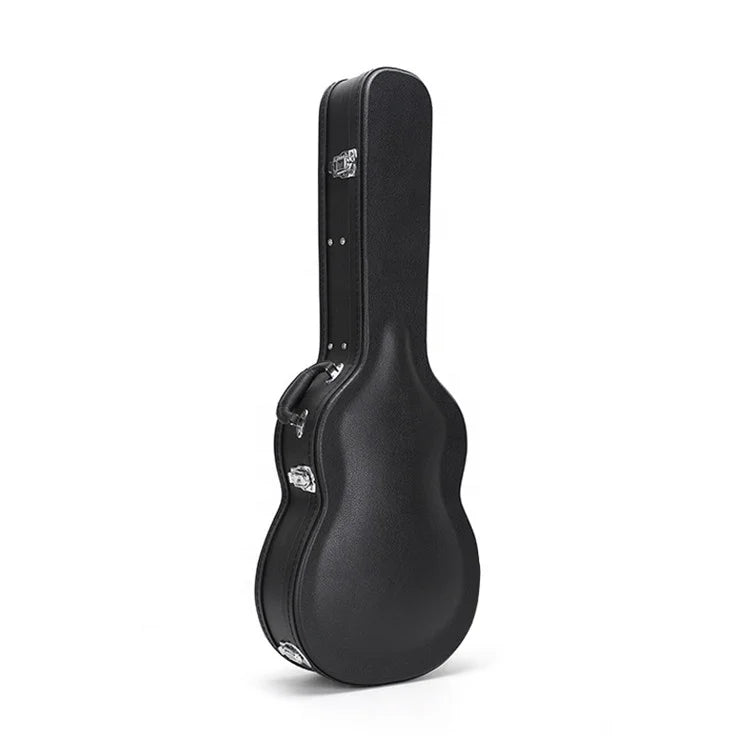 WC-09 Custom Classical Guitar Hard Case Bag OEM Factory Wholesale Wood and Leather Ukulele Case
