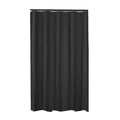 Factory Price Black Shower Curtain Liner 200x220cm Water Repellent Polyester Extra Long Fabric Shower Curtains Screen