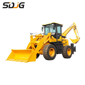 Diesel Earth-Moving 4X4 Mini Small Front End Wheel Loader Excavator New Used Backhoe Loader