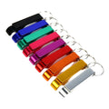 Hot Sale New Creative Multi-Functional Aluminum Beer Bottle Opener Keychain Fashion Metal Style Laser Logo Irregular Shape Silk