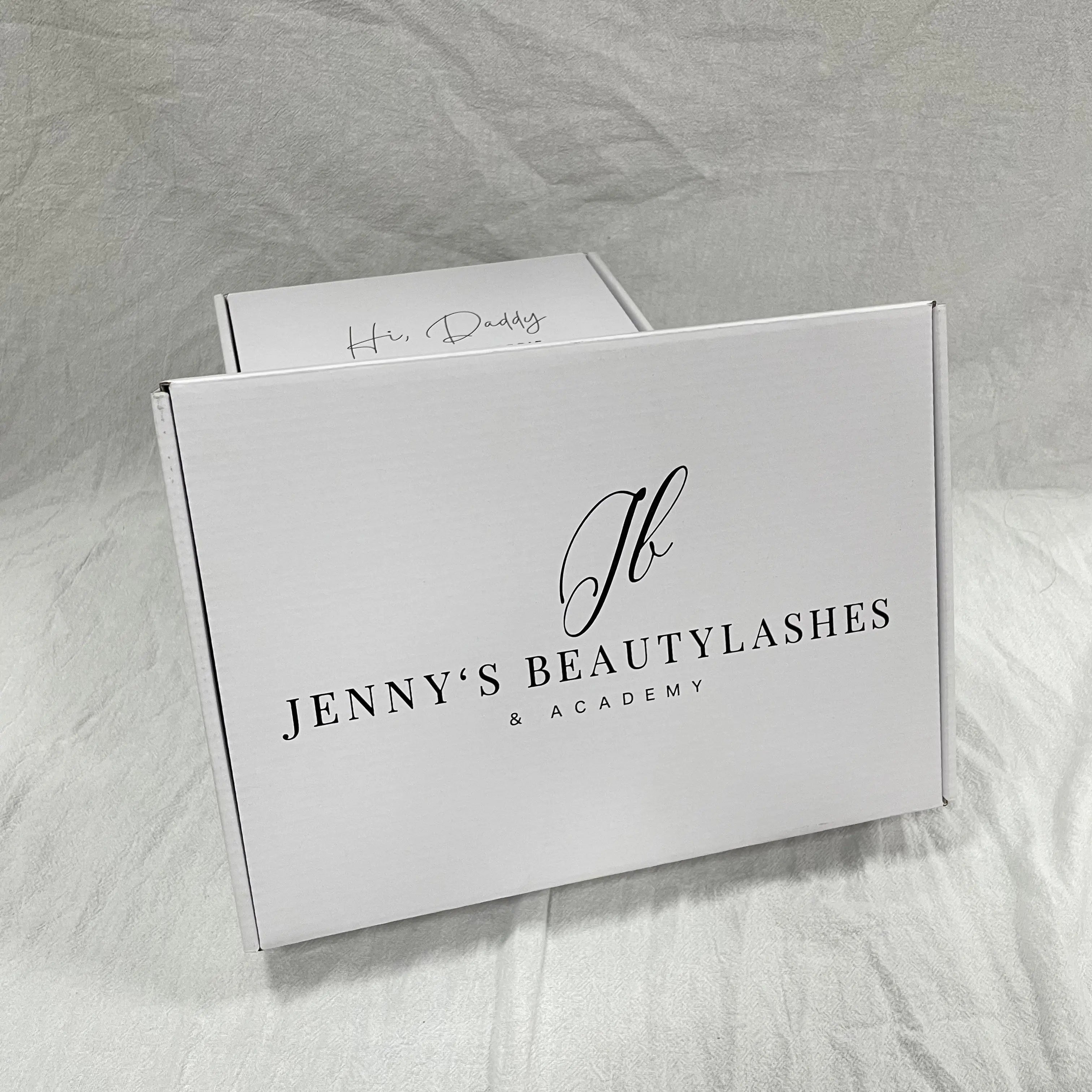 Free Design Light Pink Custom Logo Printing Self Care Subscription Eco-friendly Mailer BoxGift Craft Packaging Shipping Box