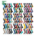 ALLCH Trendy Socks Skateboard Casual Crew Socks Checker Shaped Cartoon Men Women Animal Fruit Food Dot Cotton BSCI Knitted