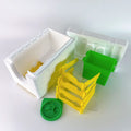 New Beekeeping Equipment 4 Frame Polystyrene Beehives Plastic Bee Nuc Box for Bee Hives MegaBDM