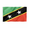 Promotional Product Fast Delivery Factory Polyester  Banderas 3x5 ft Custom the Federation of Saint Kitt and Nevis Flag