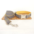 Durable Pet Collar Leash Dog Top Quality Comfortable Puppy Dog Collars and Leashes Custom Matched Bow Tie Puppy Leads
