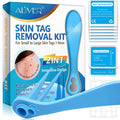 2IN 1 Skin Care Wart Treatment Tool Skin Tag Removal Kit for Small to Large Skin Tags 1-9mm