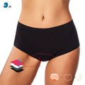 4 Layers Breathable Women's Plus Size Knitted Incontinence Panties Warm for Period Physiological Underwear for Postpartum Girls