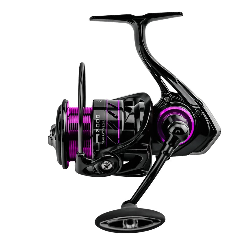 RedWolf Lighting Spin Carp Fishing Reel Spinning  4+1BB 6.2:1 Gear Ratio 6kg Max Drag  240g LT Body Lure Fishing Accessories