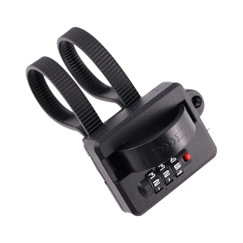 UMEDO Carabiner Hanging Combination Helmet Hook Hanging Code Motorcycle Lock Password Hook for Bicycle E Scooter