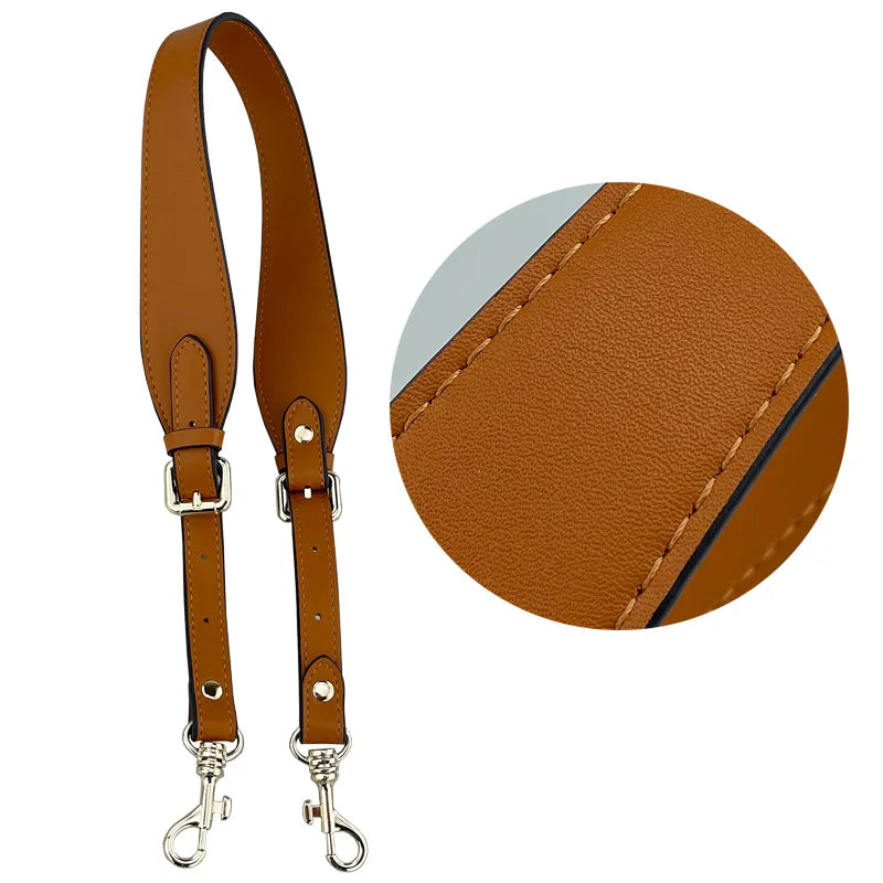 Meetee B-S1123 4.5cm Bag Accessories Cowhide Adjustable Shoulder Crossbody Wide Strap