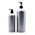 Hot Sale Aluminium Metal Bottles 30ml 60ml 120ml 250ml 350ml 500ml Sizes for Shampoo and Lotion Convenient Pump Top