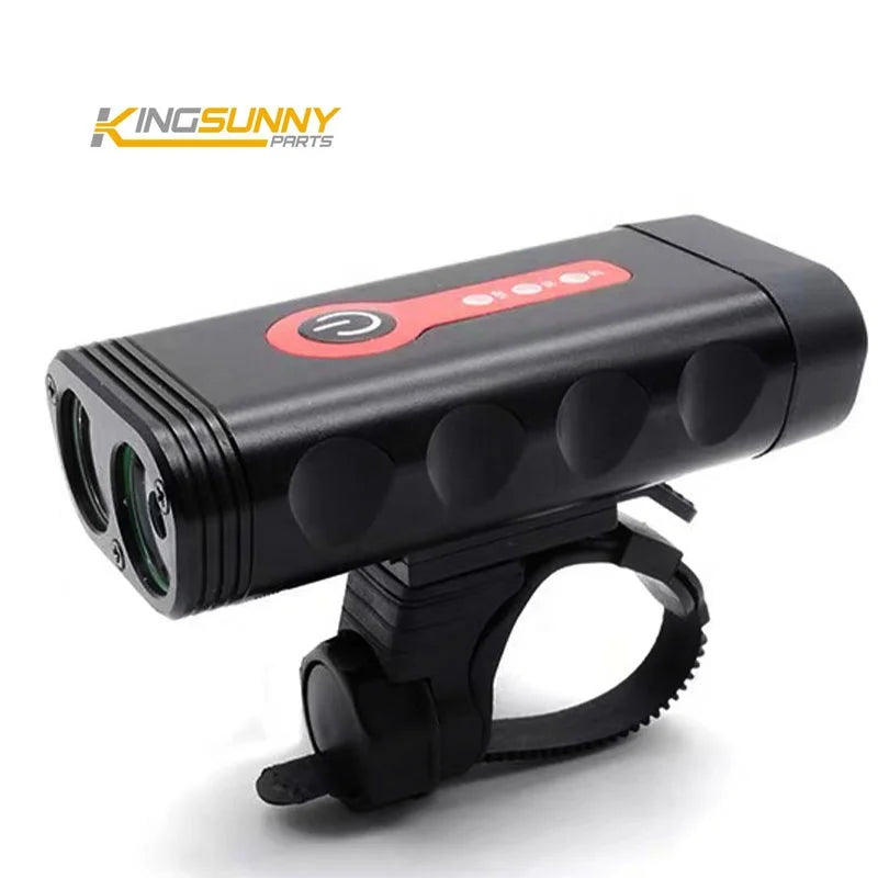Factory Wholesale Bicycle Head Light Rechargeable Headlight Spare Parts for Electric Bike Bicycle Spare Parts