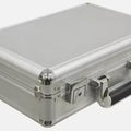 Eco-Friendly 15\" Aluminum Metal Carrying Storage Box Portable and Durable with Simple Style