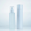 Factory Supply Lotion Emulsion Pump Tall Frosted Glass 10ml 30ml Skin Care Bottle