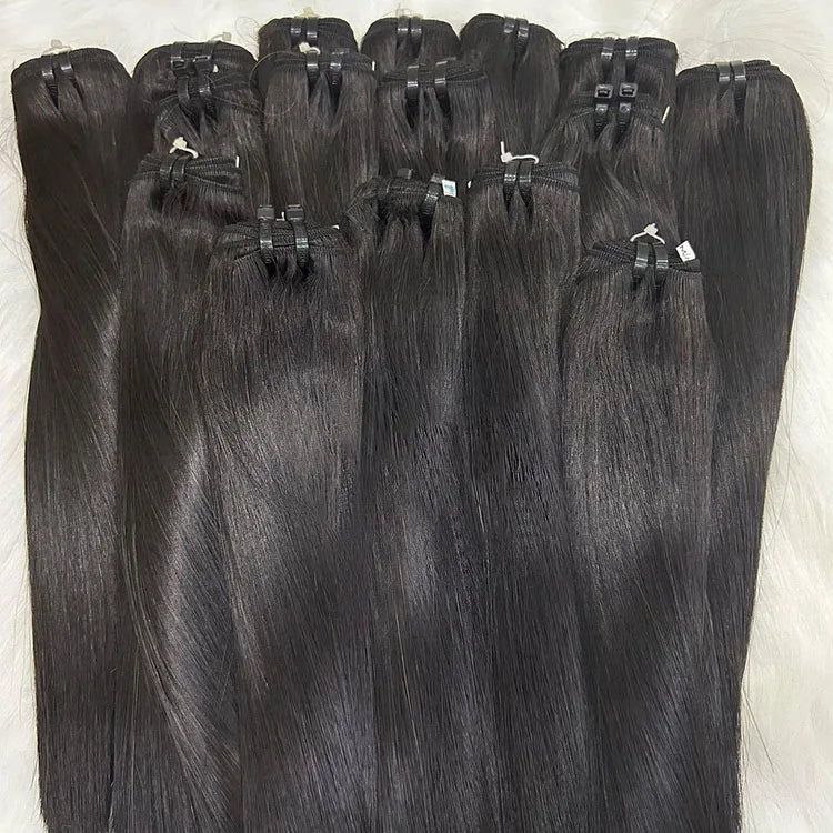 Cambodian Raw Unprocessed Human Hair Straight Human Hair Raw Cambodian Hair Straight Bundles Vendors