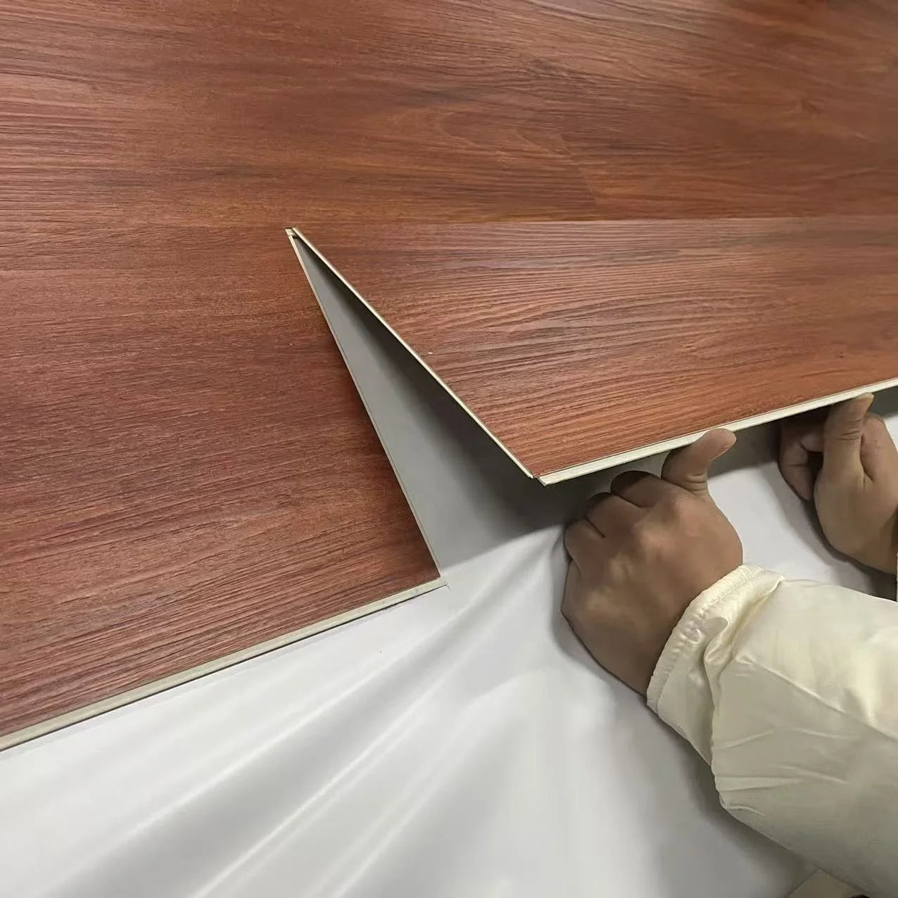 European Luxury Rigid SPC Wall Flooring 4mm 5mm 6mm Thick Click Lock Vinyl Planks Anti-Slip for Hospitals Modern Made China