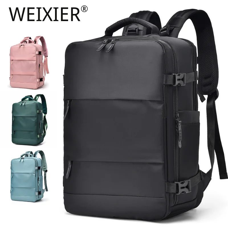 Customized LOGO Fashion Outdoor Portable Multi Functional Backpack Large Opening Business Large Capacity Men's Laptop Backpack