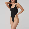 2025 Custom Fashionable Black Bodysuits for Women Ladies One Piece Gym Women Bodysuits Jumpsuits