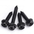 OEM Hot Sales Black Carbon Steel Hex Head Self Tapping Screws M3-M24 Oval Style Metric Measurement System