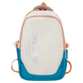 Large Capacity Solid Color Simple Style Student Backpack Versatile Backpack One Piece Dropshipping 6220