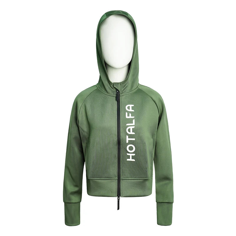 Women's Breathable Quick Dry Windproof Outdoor Cycling Hoodie Striped Pattern for Running Fitness Yoga with Zipper
