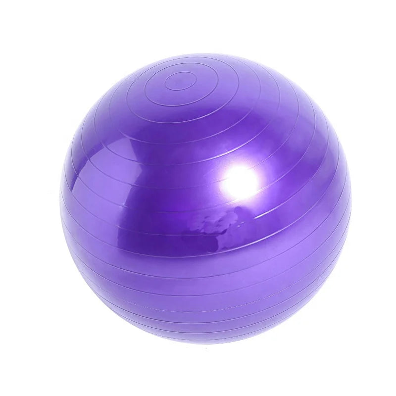 Customized 55cm Pink PVC Pilates Ball for Fitness Yoga Exercise and Bodybuilding Features Softness for Comfortable Massage