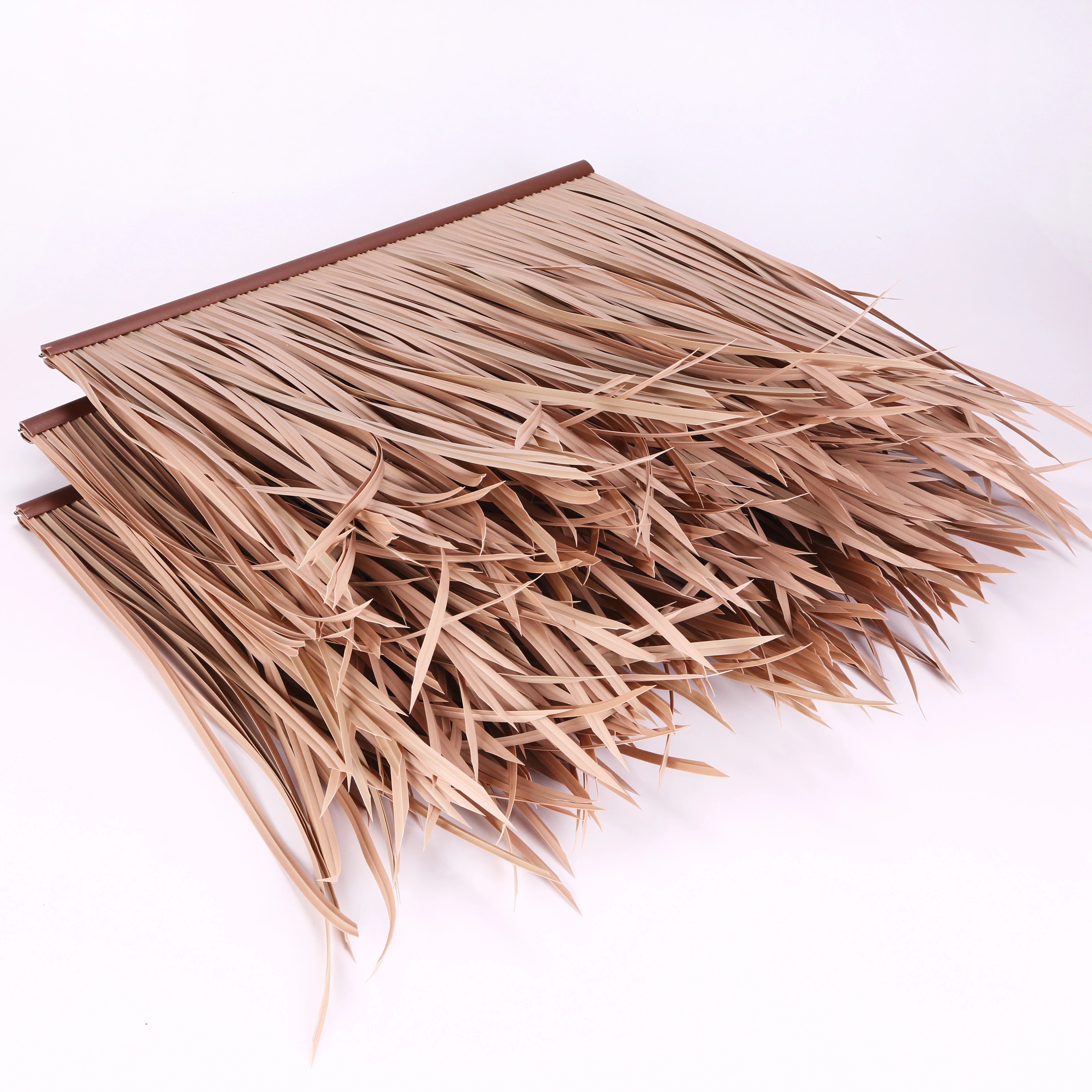 Artificial Palm Leaf Roofing/Fiber Makuti Synthetic Thatch/Synthetic Thatch Roof