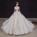 2026 New Style Bridal Gown Luxury Elegant Strapless Super Fairy Dream Big Train French  Main Wedding Dress