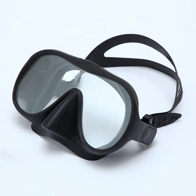 Food Grade Silicone Diving Equipment Low Volume Frameless Snorkeling Diving Masks
