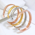 Wholesale Stainless Steel Elephant Charm Bracelet 18 k Gold Plated Bracelet Glossy Bracelets Women