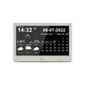 2024 Best Selling 10.1" Dementia Clock Calendars Day Alarm Clocks With WiFi Weather Station Medicine Reminders