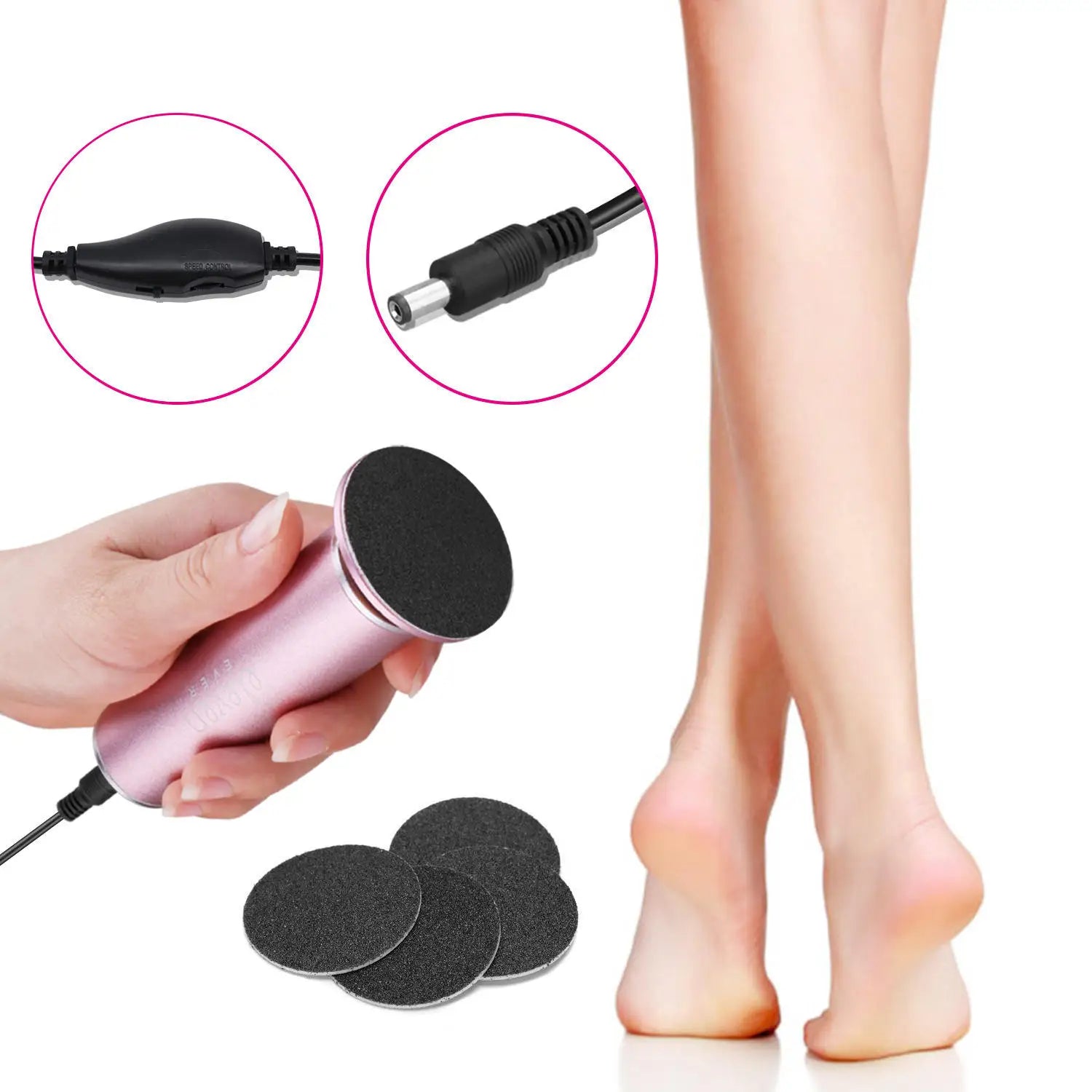 Electric Automatic Foot Trimming and Callus Remover New Peeling Grinder for Foot Care