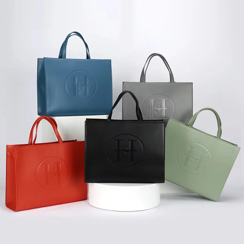 Wholesale Luxury Handbags for Women OEM Custom Logo Fashion Shoulder Bags for Girls PU Leather Women Tote Bag