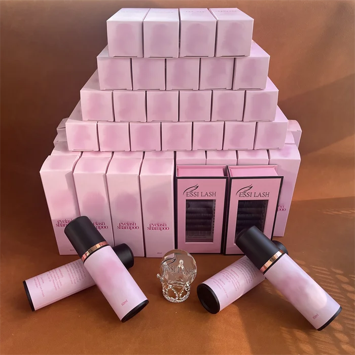 Hot Best Selling  Private Label Eyelash Extension Supplies  Lash Bath Lash Shampoo